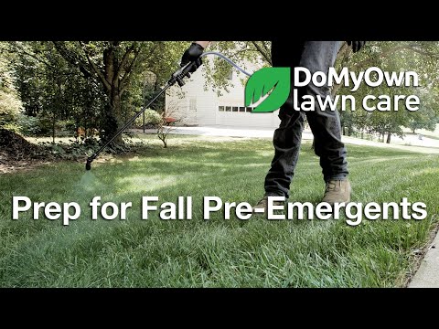  Prep for Fall Pre-Emergents - Weed Prevention Tips Video 