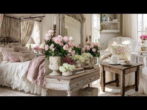 Romantyczna wycieczka po domu w stylu shabby chic | Elegancja vintage spotyka się z rustykalnym u...