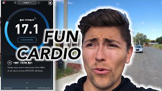 What to do For FUN CARDIO?| What's The Best Type of Cardio | First Time Mountain Biking | Whoop 3.0