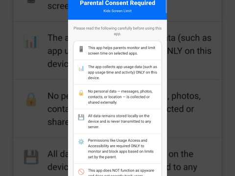 Kids Screen Limit – Parental