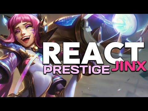 REACT: OPNIÃO SINCERA SOBRE A JINX FELINA DE BATALHA PRESTÍGIO | CrisYanx | League of Legends