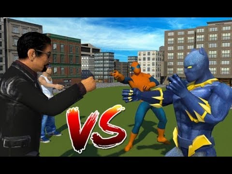 Flying Spider Rope Hero : Crime City Rescue Mission | Spider-Man Vs Mafia | Android GamePlay Video