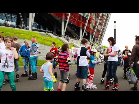 I Love Rolki - Stadion Narodowy - Freestyle Slalom
