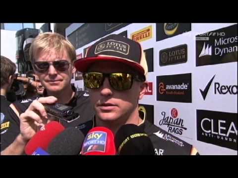 Monza, thursday Kimi's interview  - 05/09/2013