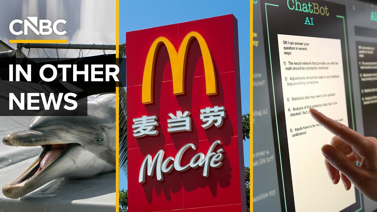 AI Layoffs, Spy Dolphins, and McDonald's China Bet - CNBC