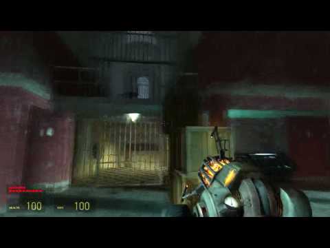 HL2 Nova Prospekt prison - Turrets defense