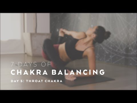Throat Chakra Balancing Flow with Alissa Kepas - 7 Days of Chakra Balancing