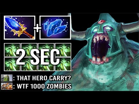 This is How To Carry Undying vs Immortal Rank! Imba Scepter + Shard Max Zombie Spam Meta WTF Dota 2