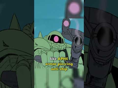 the Zaku Machine Gun, Zeons go to Weapon - Gundam Lore #shorts #gundam #anime