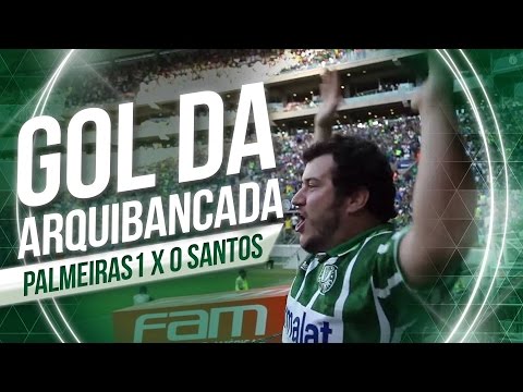 Gol da arquibancada - Palmeiras 1 x 0 Santos - Brasileirão 2015