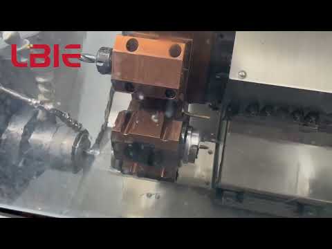 фото токарно-фрезерный станок с противошпинделем и осью y lbie w7-8/6cyd fanuc 0