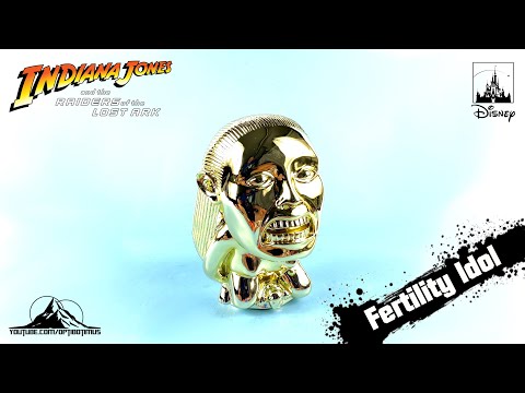 Disney Indiana Jones and the Raiders of the Lost Ark FERTILITY IDOL Prop Replica Video Review