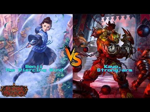 Benji vs Kayo | Silver Age Showdown | Flesh and Blood Gameplay