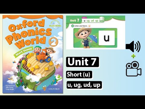 Oxford Phonics World 2 - Unit 7: Short u (u, ug, ud, up)
