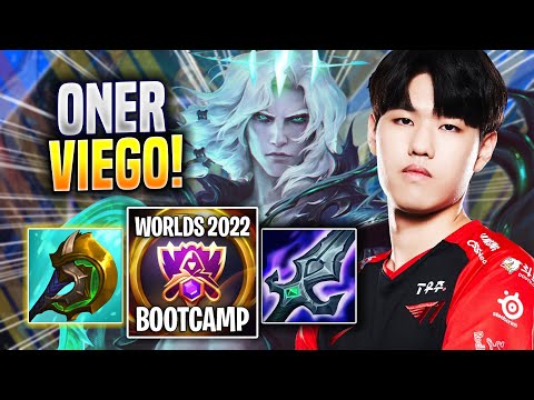 ONER SHOWTIME WITH VIEGO! - T1 Oner Plays Viego JUNGLE vs Kled! | Bootcamp 2022