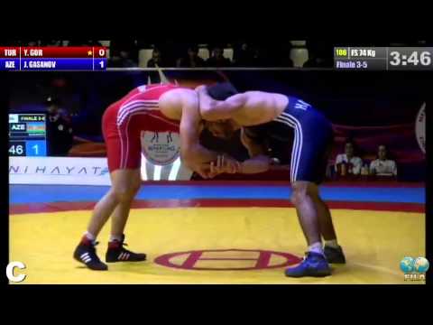 GGP2013 / Yakup Gor (TUR) - Jabrayil HASANOV - FS 74 kg bronze medal match
