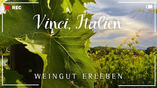 preview picture of video 'Vinci - Bio-Weingut in der Toskana - ReNatour'