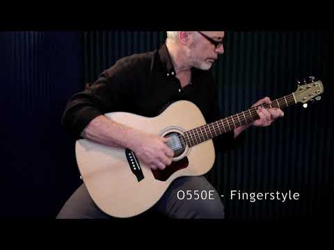 Пример звучания электроакустической гитары Walden O550E