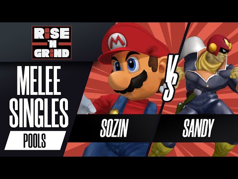 Sozin (Mario) vs Sandy (Captain Falcon) - Melee Singles Pools - Rise N Grind 2023