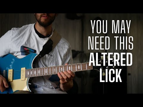 You NEED to Practice This Altered Lick [actually, I Need To]