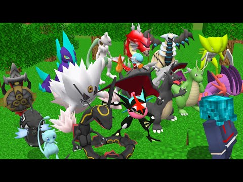 VOU CAPTURAR TODOS OS POKÉMON SHINY DO MINECRAFT PIXELMON