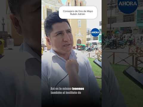 El consejero Rubén Adrián