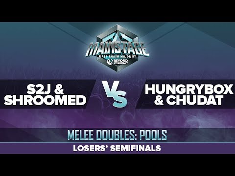 S2J/Shroomed vs Hungrybox/ChuDat - Losers' Semifinals: Melee Doubles Top 16 - Mainstage