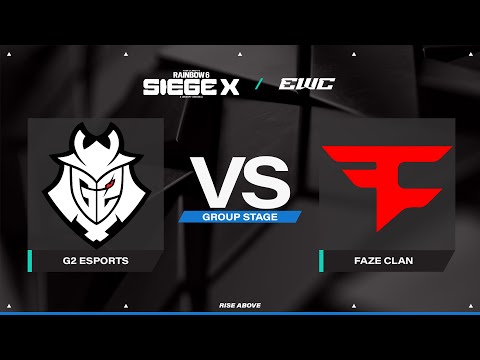 G2 Esports vs FaZe Clan | R6 Siege X at EWC 25 - Day 2 - Group Stage