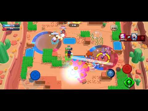 Brawl Stars I Godeik 2M subs challenge Hot zone #supercell #brawlstars #gaming #games #gameplay