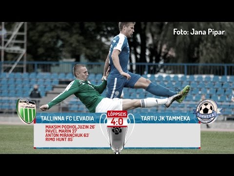31. voor 2016 :Tallinna FC Levadia - Tartu JK Tammeka 4:0 (2:0)