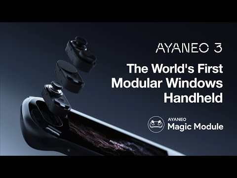 The Worlds First Modular Handheld ? AYANEO 3 Officially Released!