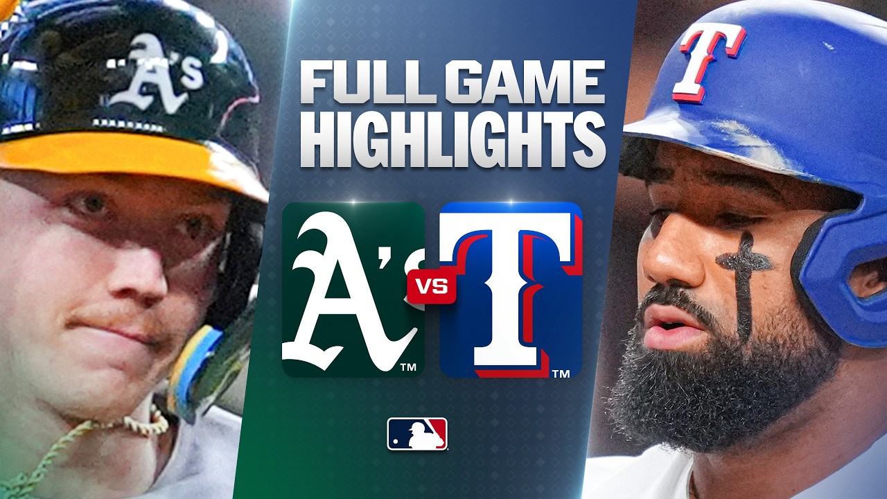 ATHLETICS vs. RANGERS: Official Full Game Highlights (September 2) | 2026 MLB Season