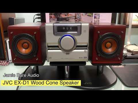 JVC EX-D1 Wood Cone Speaker
