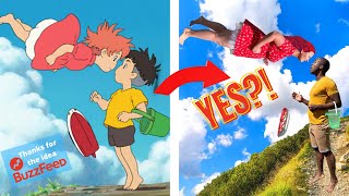 Husband and Wife Interracial Cosplay Tutorial (How To Do A Studio Ghibli Ponyo Couple Costume vlog)
