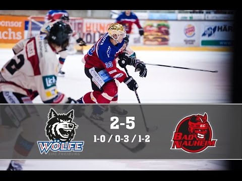 24.01.16 Alle Tore EHC Freiburg vs. EC Bad Nauheim