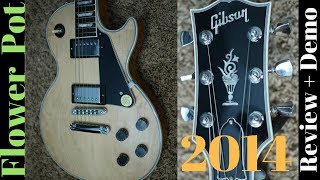 Video thumbnail for Happy New Year! 2014 Gibson Les Paul Classic Custom Flower Pot Natural by The Trogly's Guitar Show