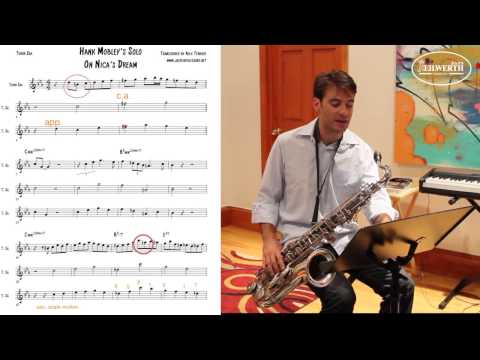 Sax Solo Analysis by Alex Terrier - "Nica's Dream" | J.Keilwerth