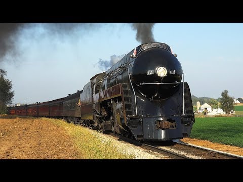 N&W 611 & 475 STEAM LOCOMOTIVES! Strasburg Railroad Reunion