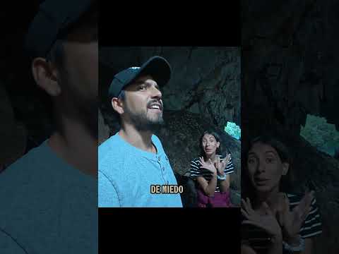 Entramos a las Cuevas de Lanquín 😳🕯️ ¿Te atreverías? #guatemala