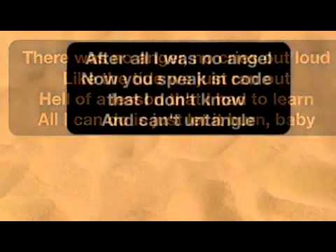 Letters In The Sand video