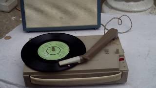 FIDEL CASTRO - Lord Inventor   Played on a Phillips Portable Record Player