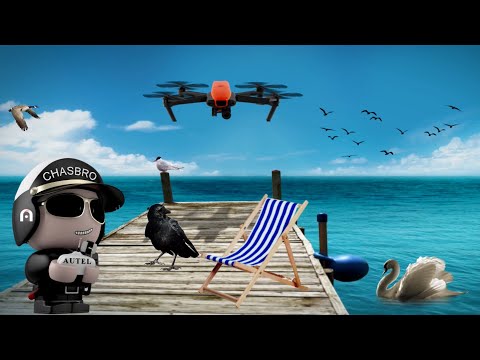 Autel Evo over Land and Sea LI NY Nov 7th 2020