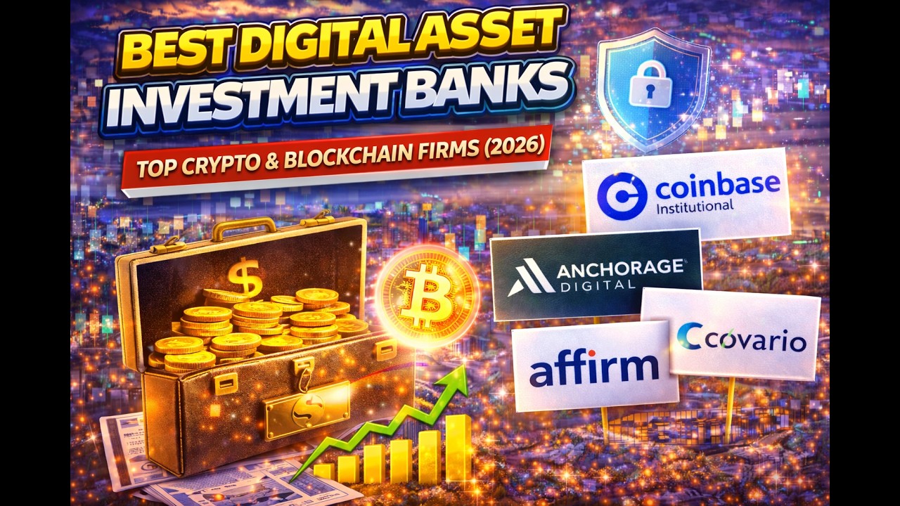 Top 5 Digital Asset Investment Banks 💡 Leaders in Crypto Finance