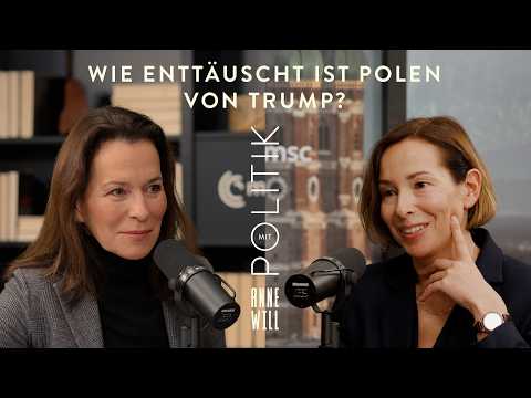 Wie enttäuscht ist Polen von Trump? Mit Monika Sus (Anne Will @ MSC)