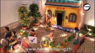 Yogic Lifestyle Unveiled: Intricate Golu Made with Devotion