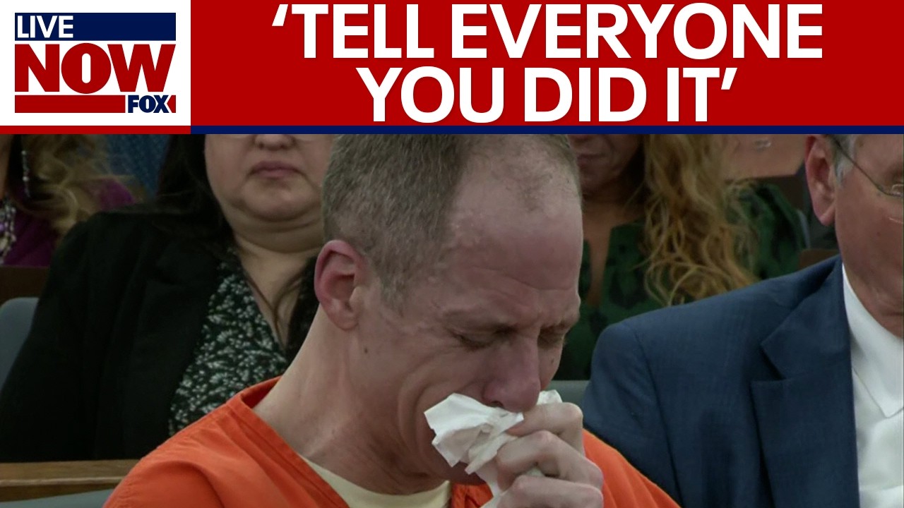 MURDER CASE SENTENCING: Caleb Flynn breaks down in tears during emotional courtroom statements