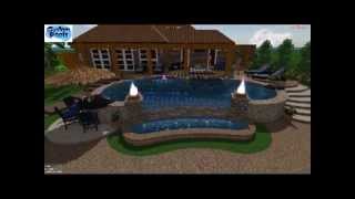 preview picture of video 'Knapp Project Amarillo Custom Pools Swimming Pool Contractor Builder'