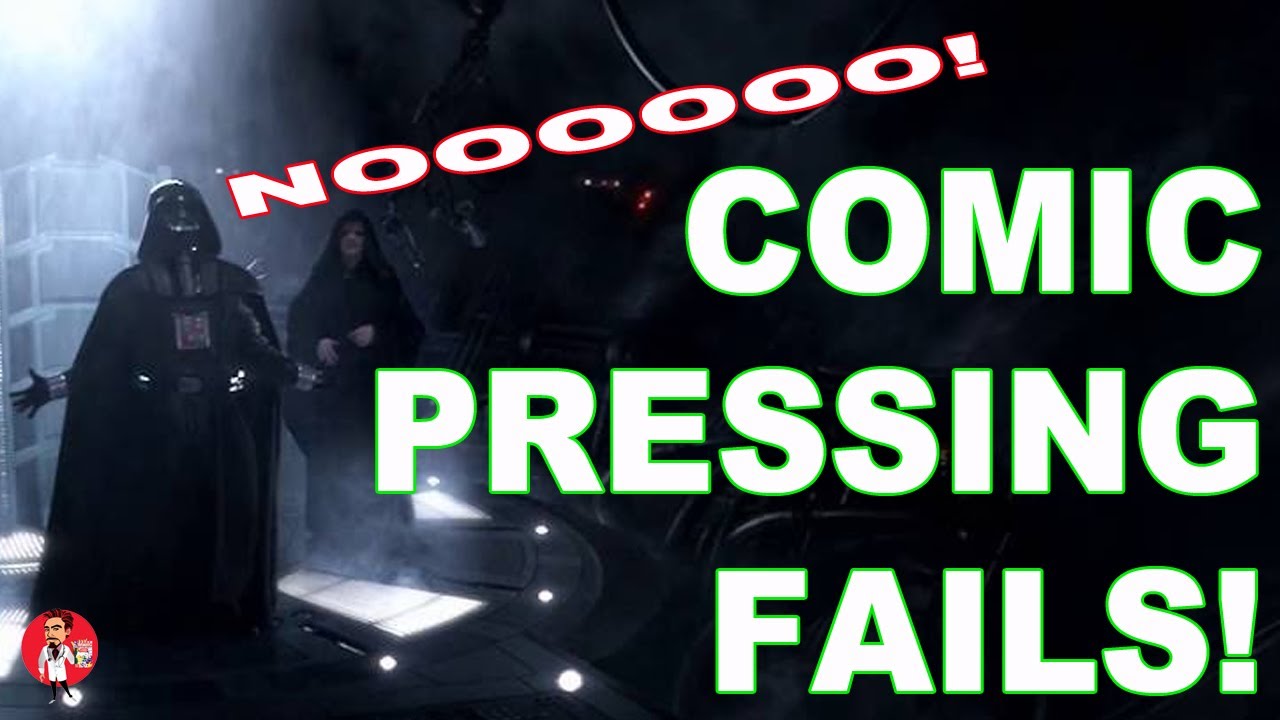 COMIC PRESSING FAILS!
