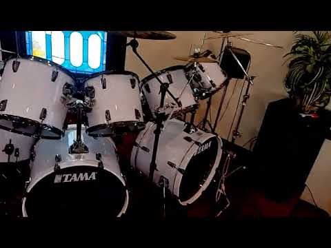 Tama 9 piece double bass kit