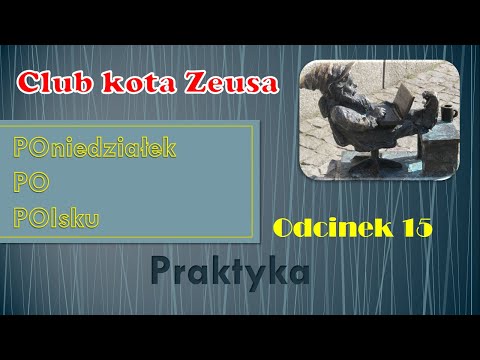 POniedziałek PO POlsku - Odcinek #15.  Naprzemienne spółgłoski. Czasownik / Ćwiczenia / Język polski